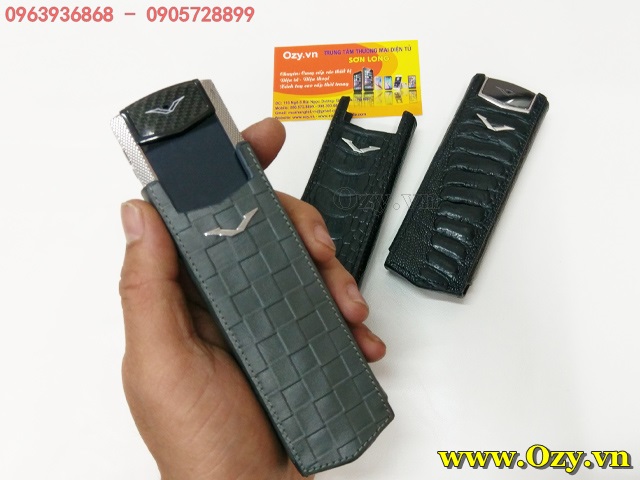 mẫu bao da vertu signature s